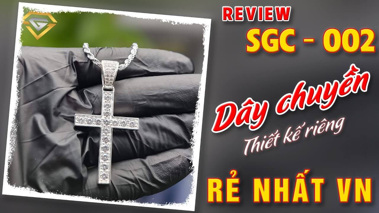 SGC-002 | Dây chuyền thiết kế riêng RẺ NHẤT VN | SAIGONCARAT | Custom Jewelry Review